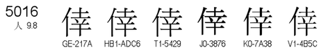 U+5016